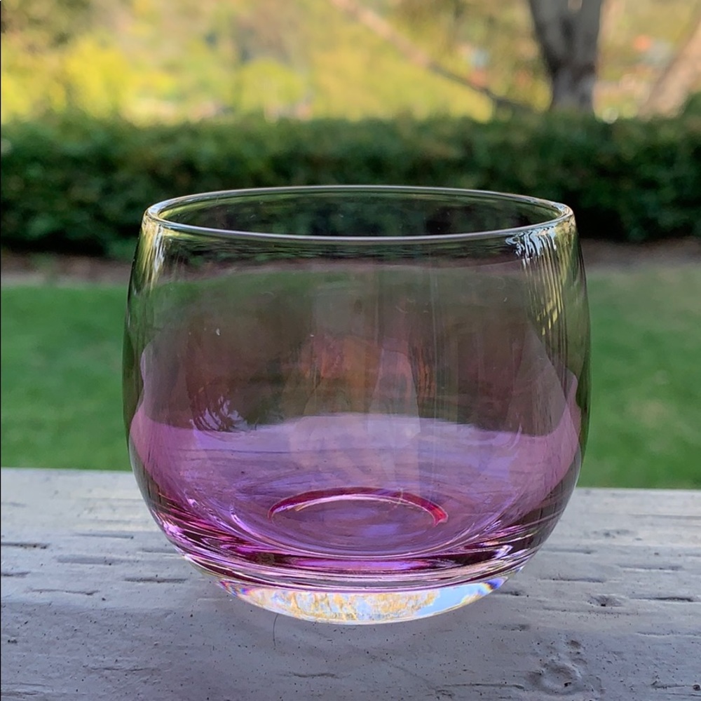 💕 Small pink candle holder 💕 Vintage